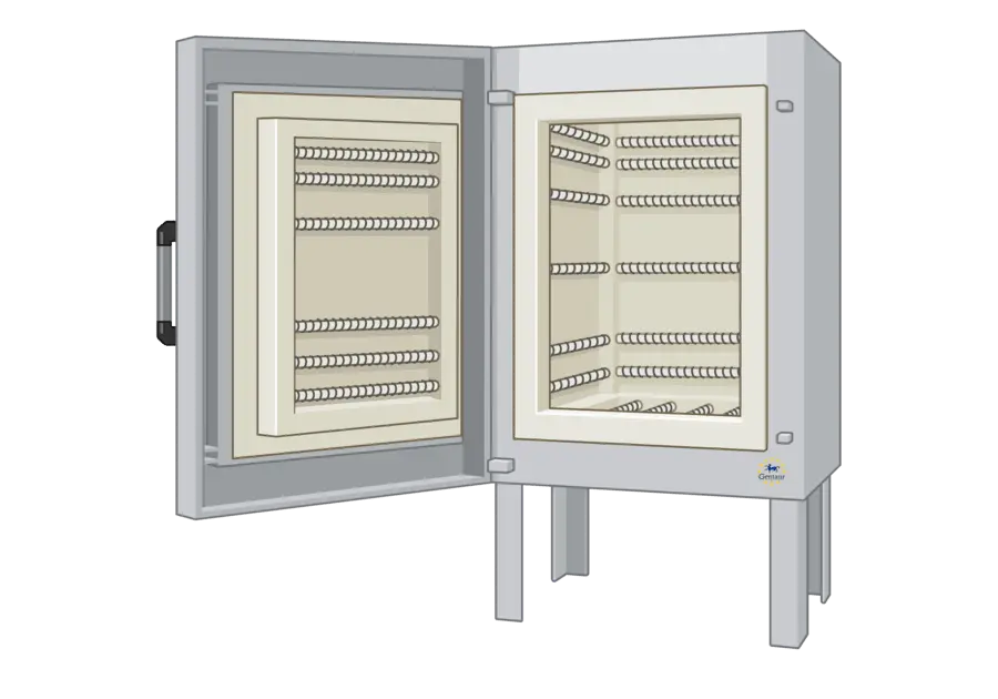 [FM-CF1750] Muffle Furnace Eurotherm Controller